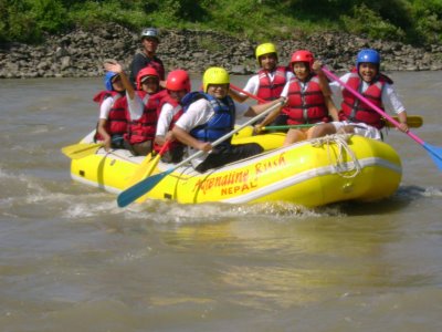 Rafting in Gaindakot